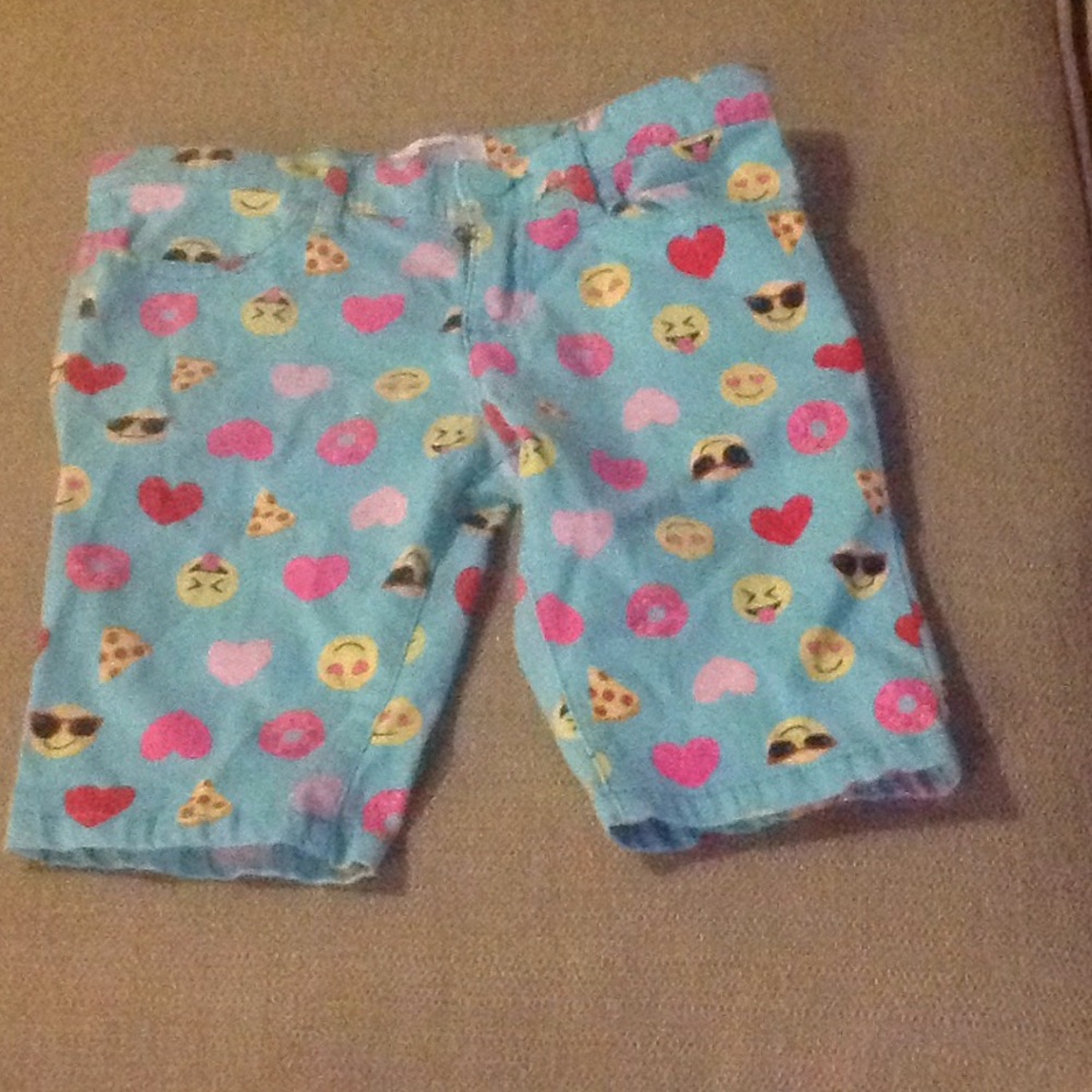 Blue shorts
